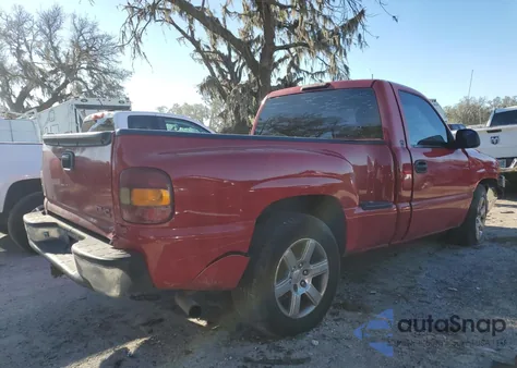 2001 GMC New Sierra C1500 из США, поврежденный, VIN 1GTEC14W91Z263425